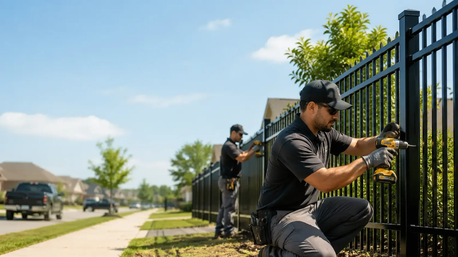 Metal Fence Installation in Munster, IN